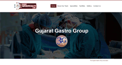 Desktop Screenshot of gujaratgastrogroup.com